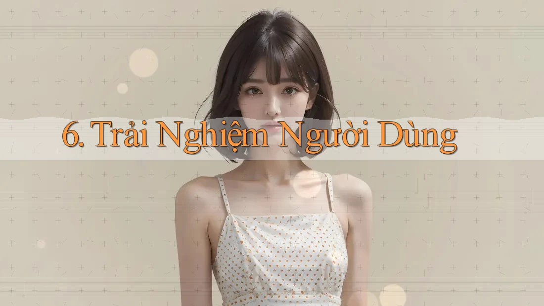 6. Trải Nghiệm Người Dùng 6. Trải Nghiệm Người Dùng
