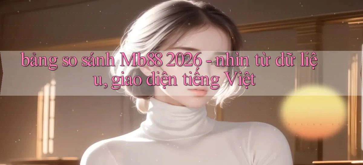 bảng so sánh Mb88 2026   nhìn từ dữ liệu, giao diện tiếng Việt
