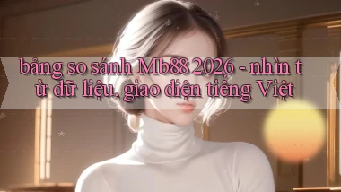 bảng so sánh Mb88 2026   nhìn từ dữ liệu, giao diện tiếng Việt