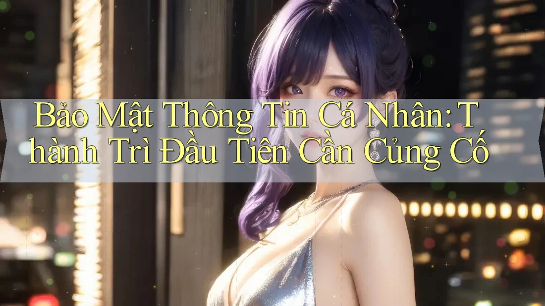 Bảo Mật Thông Tin Cá Nhân: Thành Trì Đầu Tiên Cần Củng Cố Bảo Mật Thông Tin Cá Nhân: Thành Trì Đầu Tiên Cần Củng Cố