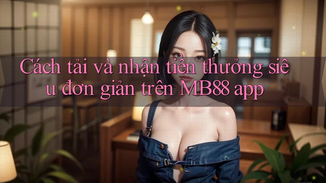 Cách tải và nhận tiền thưởng siêu đơn giản trên MB88 app Cách tải và nhận tiền thưởng siêu đơn giản trên MB88 app