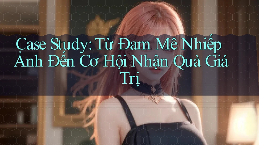 Case Study: Từ Đam Mê Nhiếp Ảnh Đến Cơ Hội Nhận Quà Giá Trị Case Study: Từ Đam Mê Nhiếp Ảnh Đến Cơ Hội Nhận Quà Giá Trị
