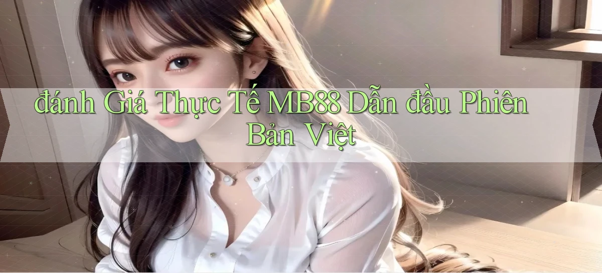 đánh giá thực tế mb88 dẫn đầu phiên bản việt