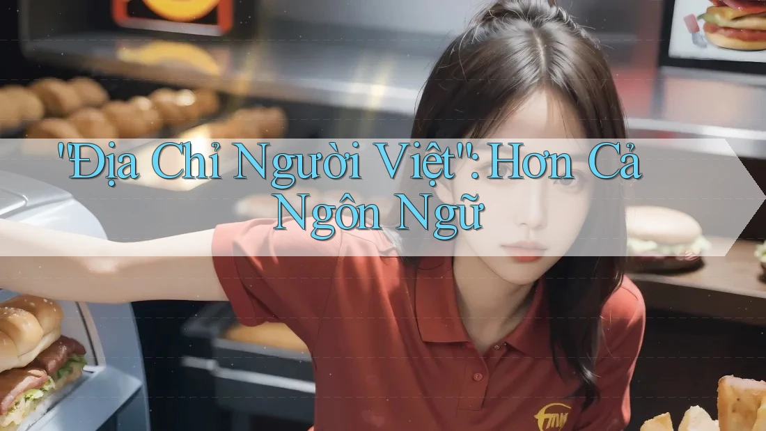 “Địa Chỉ Người Việt”: Hơn Cả Ngôn Ngữ “Địa Chỉ Người Việt”: Hơn Cả Ngôn Ngữ