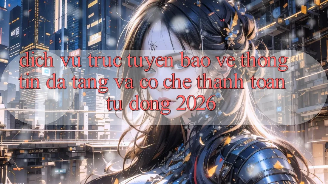 Dịch vụ trực tuyến Bảo vệ thông tin Đa Tầng Và Cơ Chế Thanh Toán Tự Động 2026 Dịch vụ trực tuyến Bảo vệ thông tin Đa Tầng Và Cơ Chế Thanh Toán Tự Động 2026