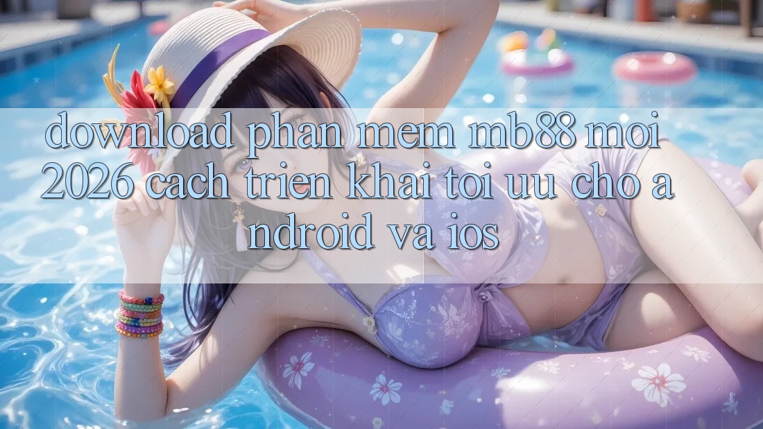 Download Phần mềm mb88 Mới 2026 - Cách triển khai Tối Ưu Cho Android và iOS Download Phần mềm mb88 Mới 2026 - Cách triển khai Tối Ưu Cho Android và iOS