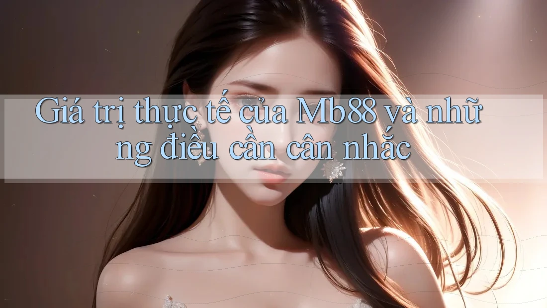 Giá trị thực tế của Mb88 và những điều cần cân nhắc Giá trị thực tế của Mb88 và những điều cần cân nhắc