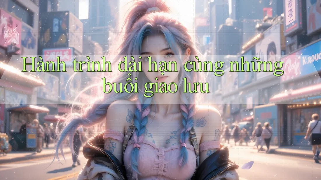 Hành trình dài hạn cùng những buổi giao lưu Hành trình dài hạn cùng những buổi giao lưu