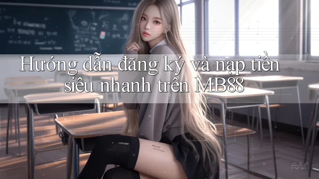 Hướng dẫn đăng ký và nạp tiền siêu nhanh trên MB88