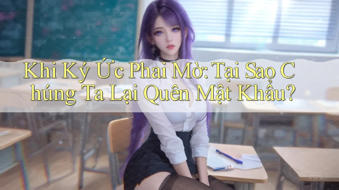 Khi Ký Ức Phai Mờ: Tại Sao Chúng Ta Lại Quên Mật Khẩu? Khi Ký Ức Phai Mờ: Tại Sao Chúng Ta Lại Quên Mật Khẩu?