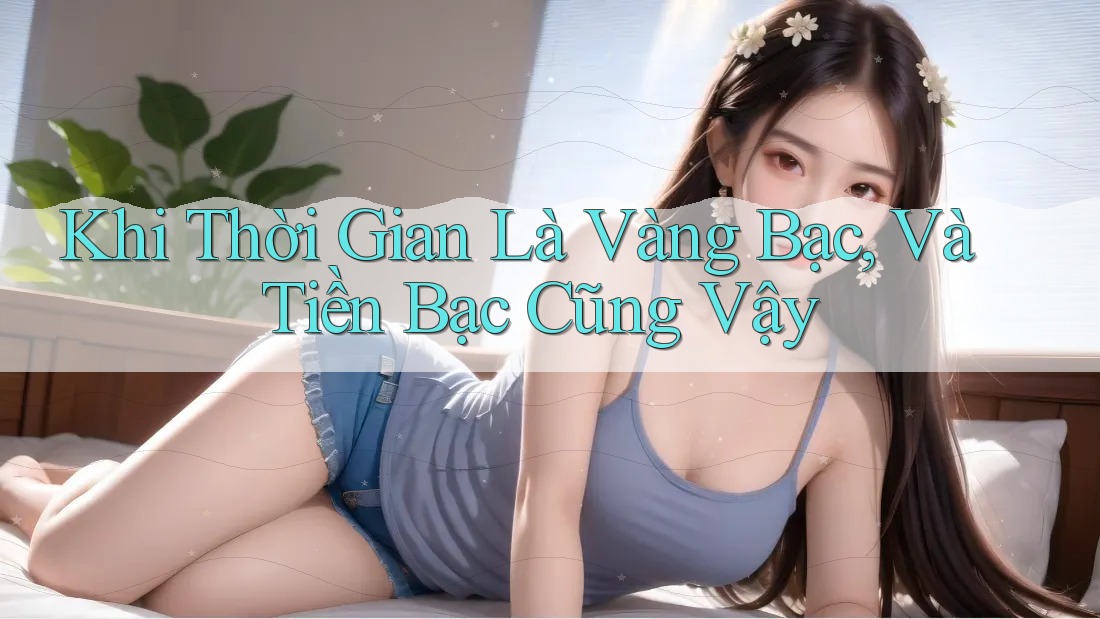 Khi Thời Gian Là Vàng Bạc, Và Tiền Bạc Cũng Vậy Khi Thời Gian Là Vàng Bạc, Và Tiền Bạc Cũng Vậy