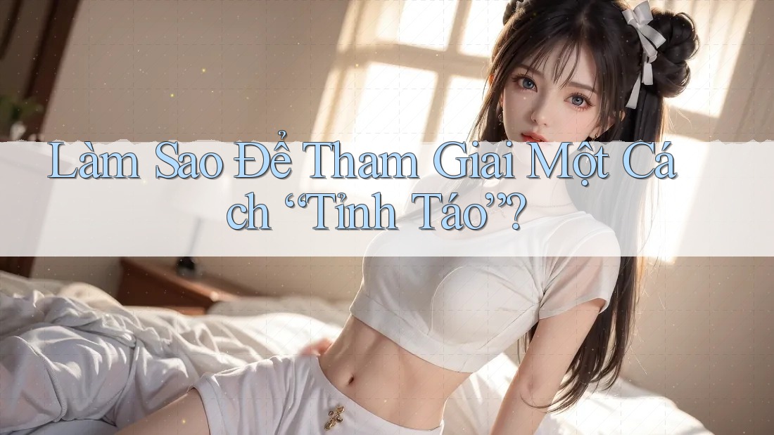 Làm Sao Để Tham Giai Một Cách “Tỉnh Táo”? Làm Sao Để Tham Giai Một Cách “Tỉnh Táo”?