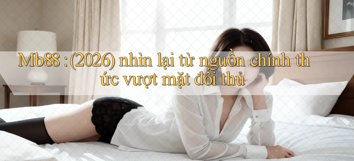 Mb88 (2026) nhìn lại từ nguồn chính thức vượt mặt đối thủ