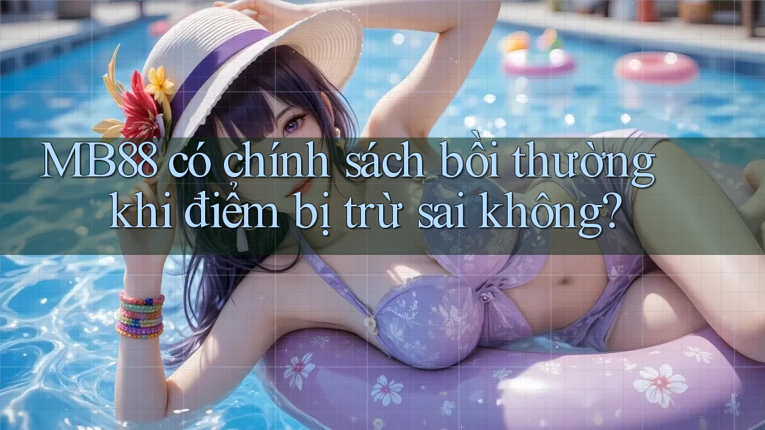 MB88 có chính sách bồi thường khi điểm bị trừ sai không? MB88 có chính sách bồi thường khi điểm bị trừ sai không?