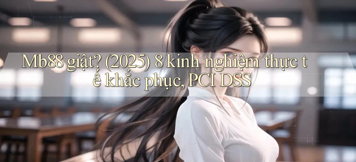 Mb88 giật (2025) 8 kinh nghiệm thực tế khắc phục, PCI DSS