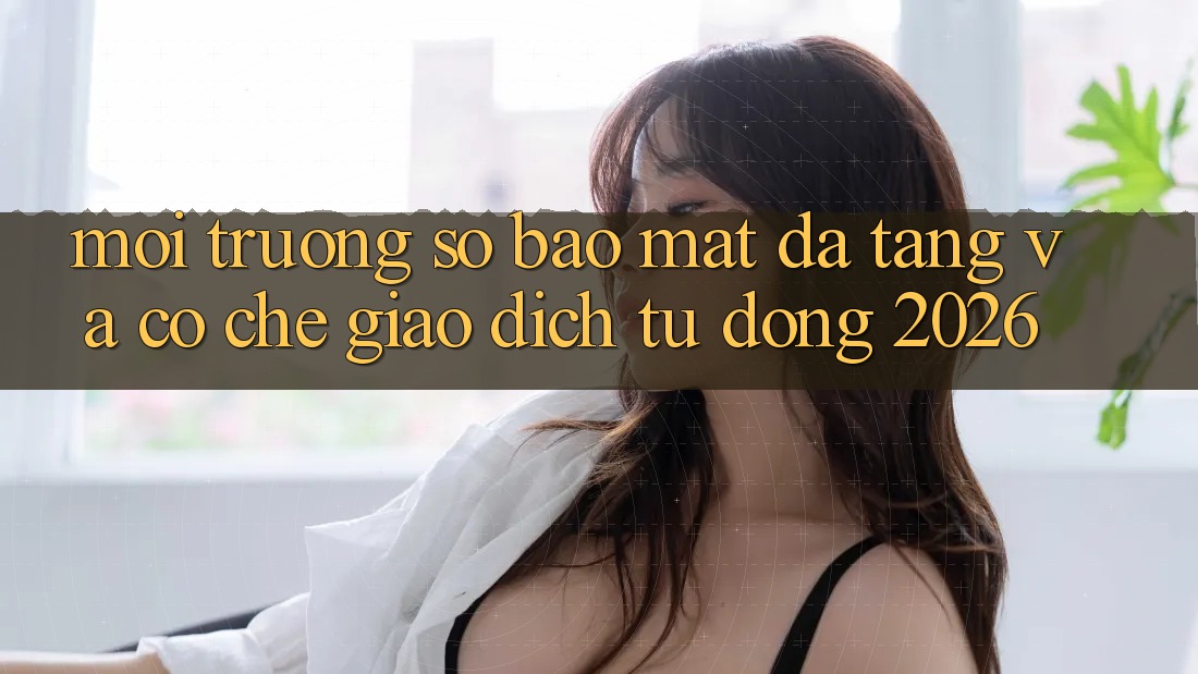 Môi trường số Bảo Mật Đa Tầng Và Cơ Chế Giao dịch Tự Động 2026 Môi trường số Bảo Mật Đa Tầng Và Cơ Chế Giao dịch Tự Động 2026