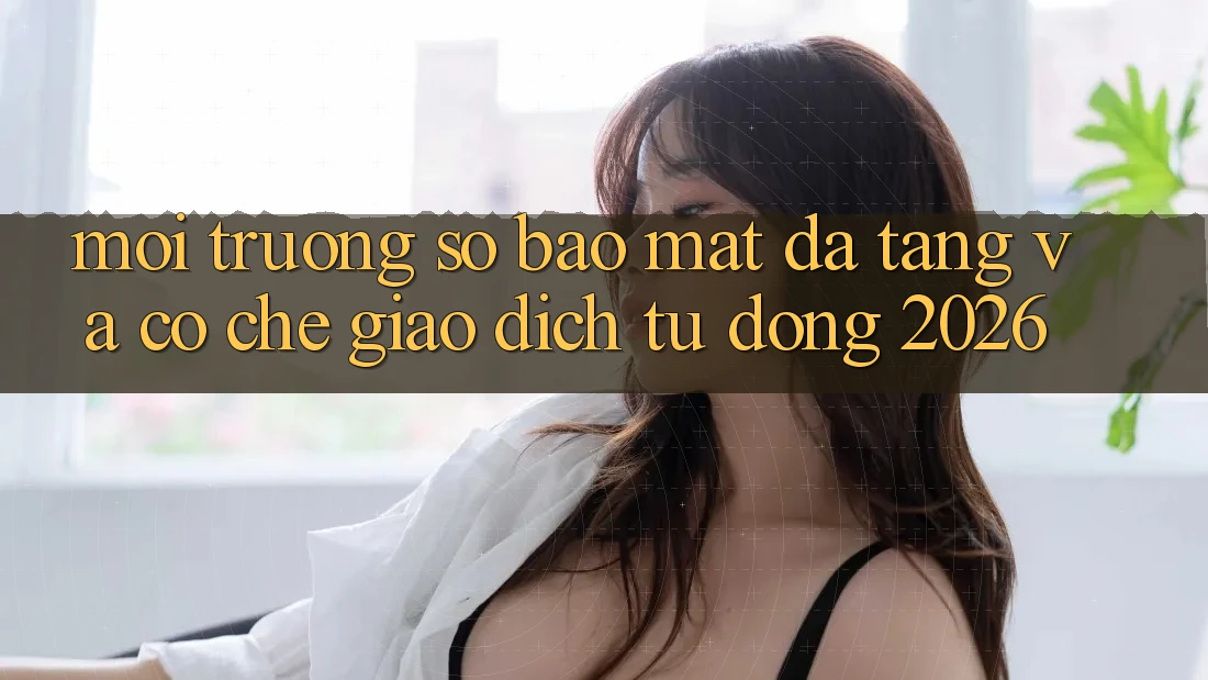 Môi trường số Bảo Mật Đa Tầng Và Cơ Chế Giao dịch Tự Động 2026 Môi trường số Bảo Mật Đa Tầng Và Cơ Chế Giao dịch Tự Động 2026