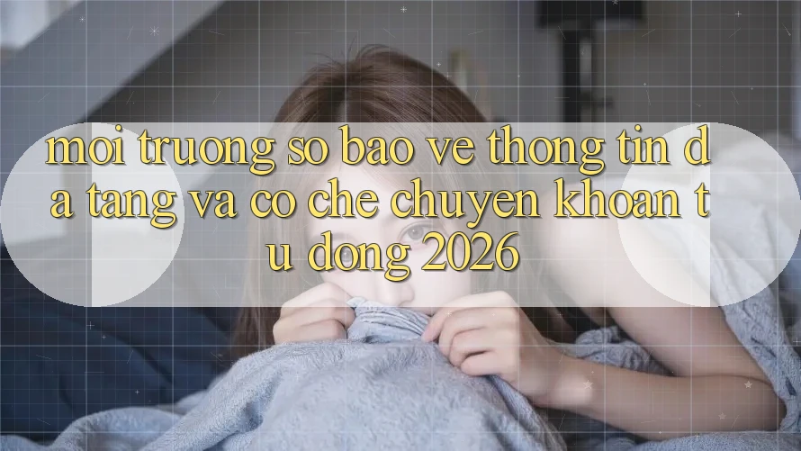 Môi trường số Bảo vệ thông tin Đa Tầng Và Cơ Chế Chuyển khoản Tự Động 2026 Môi trường số Bảo vệ thông tin Đa Tầng Và Cơ Chế Chuyển khoản Tự Động 2026