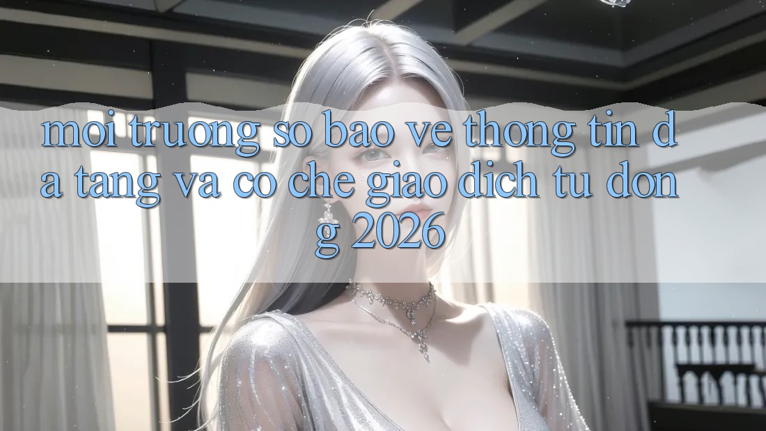 Môi trường số Bảo vệ thông tin Đa Tầng Và Cơ Chế Giao dịch Tự Động 2026 Môi trường số Bảo vệ thông tin Đa Tầng Và Cơ Chế Giao dịch Tự Động 2026