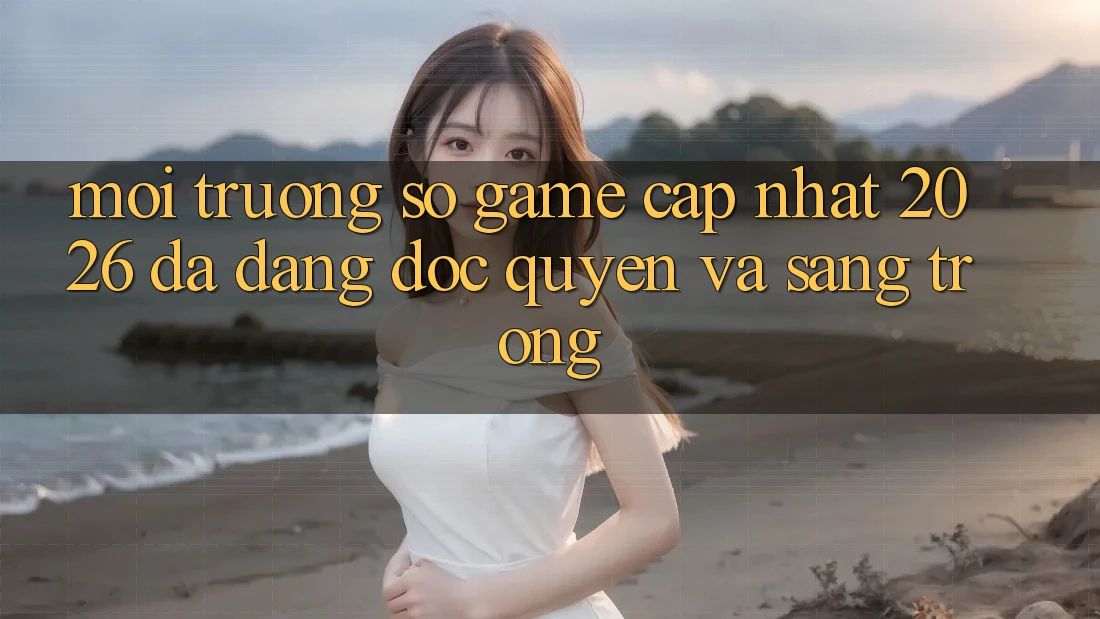Môi trường số Game Cập Nhật 2026: Đa Dạng, Độc Quyền Và Sang trọng