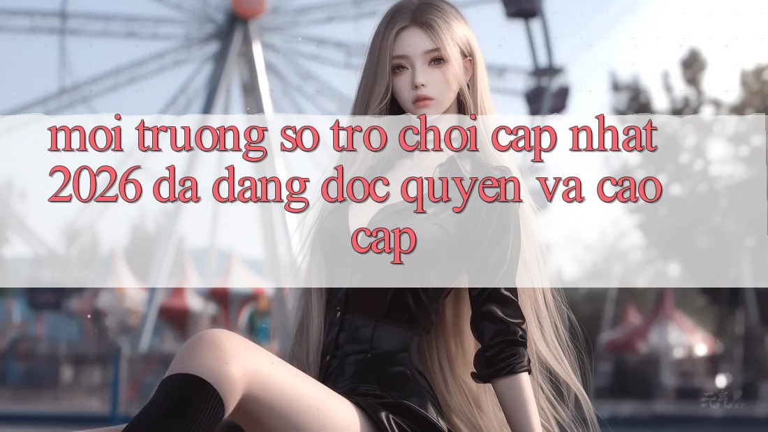 Môi trường số Trò chơi Cập Nhật 2026: Đa Dạng, Độc Quyền Và Cao cấp Môi trường số Trò chơi Cập Nhật 2026: Đa Dạng, Độc Quyền Và Cao cấp