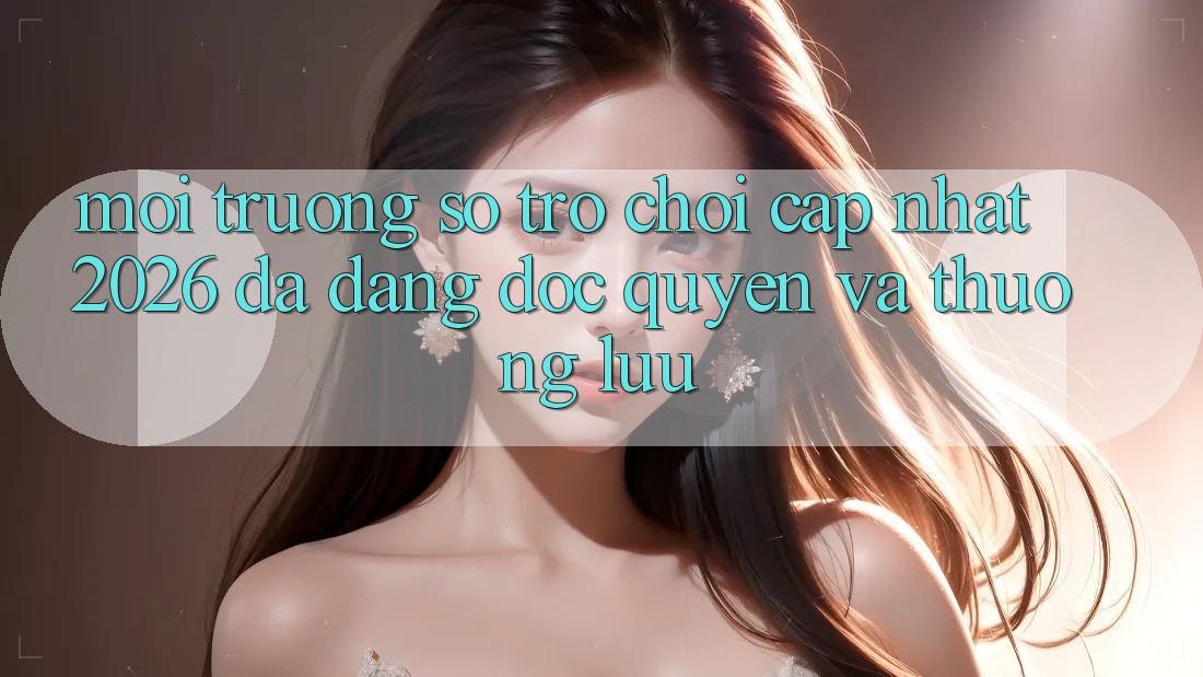Môi trường số Trò chơi Cập Nhật 2026: Đa Dạng, Độc Quyền Và Thượng lưu Môi trường số Trò chơi Cập Nhật 2026: Đa Dạng, Độc Quyền Và Thượng lưu