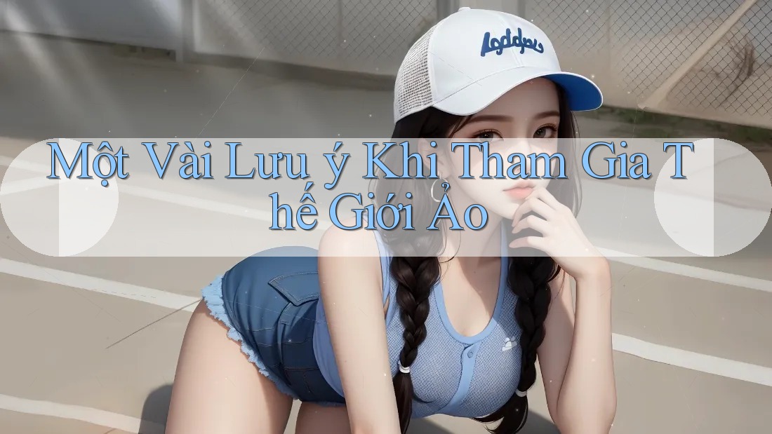 Một Vài Lưu ý Khi Tham Gia Thế Giới Ảo Một Vài Lưu ý Khi Tham Gia Thế Giới Ảo