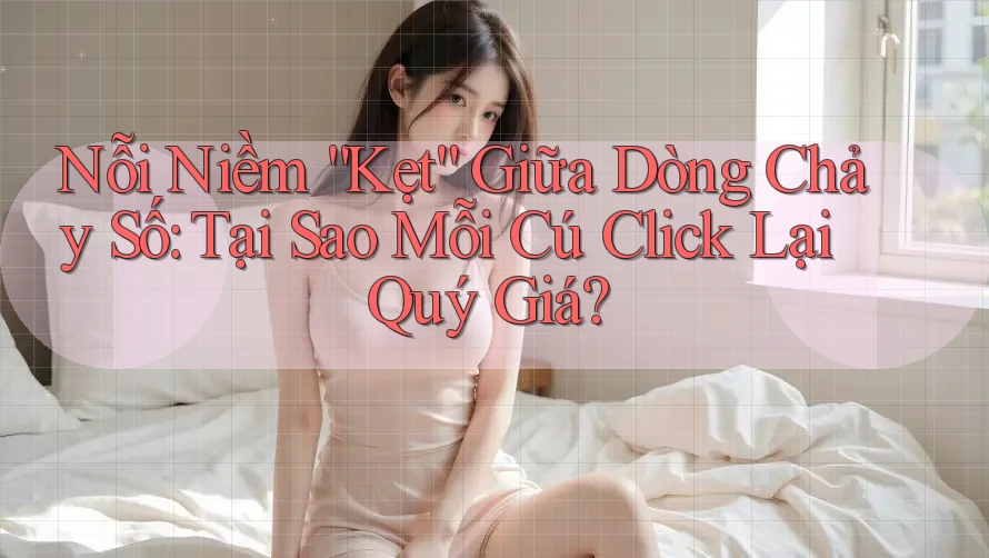 Nỗi Niềm “Kẹt” Giữa Dòng Chảy Số: Tại Sao Mỗi Cú Click Lại Quý Giá? Nỗi Niềm “Kẹt” Giữa Dòng Chảy Số: Tại Sao Mỗi Cú Click Lại Quý Giá?