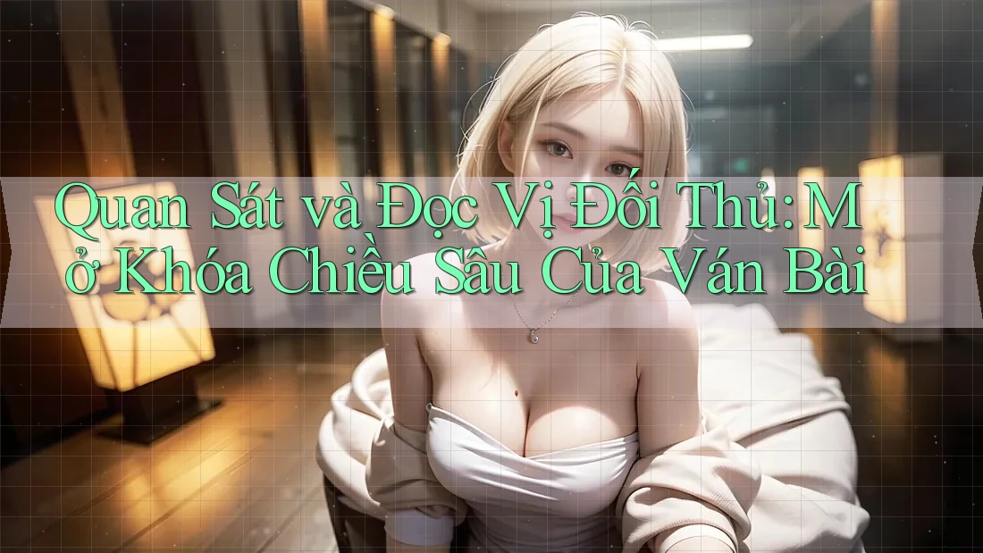 Quan Sát và Đọc Vị Đối Thủ: Mở Khóa Chiều Sâu Của Ván Bài Quan Sát và Đọc Vị Đối Thủ: Mở Khóa Chiều Sâu Của Ván Bài
