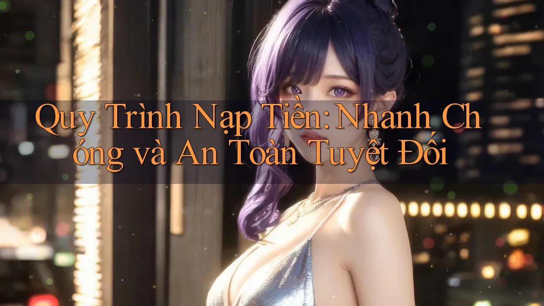 Quy Trình Nạp Tiền: Nhanh Chóng và An Toàn Tuyệt Đối Quy Trình Nạp Tiền: Nhanh Chóng và An Toàn Tuyệt Đối