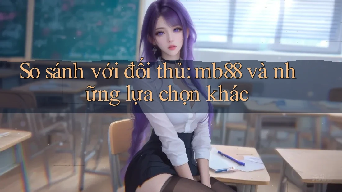 So sánh với đối thủ: mb88 và những lựa chọn khác