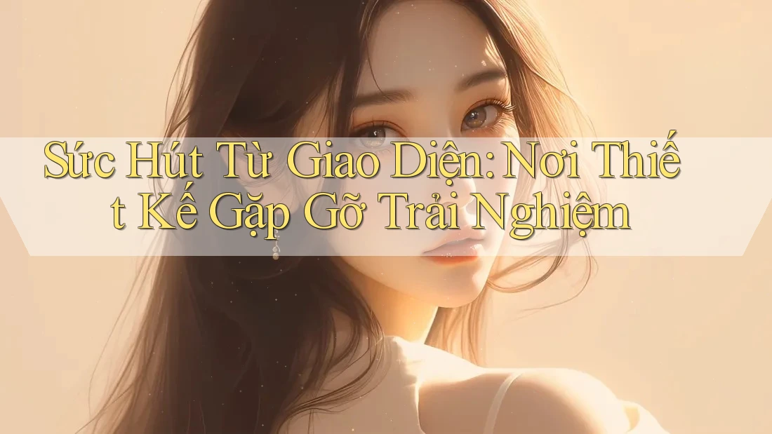 Sức Hút Từ Giao Diện: Nơi Thiết Kế Gặp Gỡ Trải Nghiệm Sức Hút Từ Giao Diện: Nơi Thiết Kế Gặp Gỡ Trải Nghiệm
