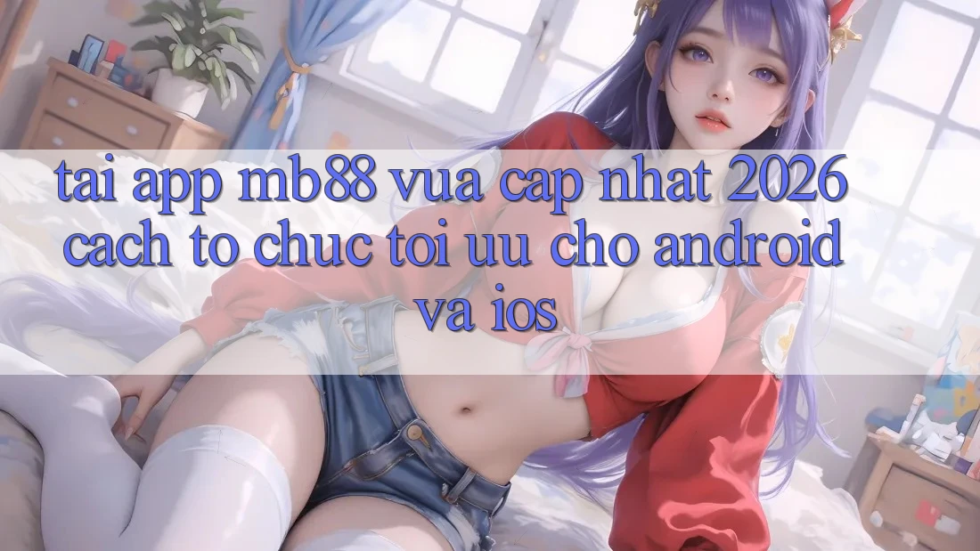 Tải App mb88 Vừa cập nhật 2026 - Cách tổ chức Tối Ưu Cho Android và iOS Tải App mb88 Vừa cập nhật 2026 - Cách tổ chức Tối Ưu Cho Android và iOS