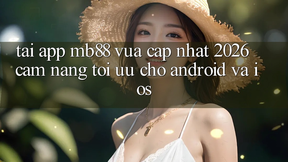 Tải App mb88 Vừa cập nhật 2026 - Cẩm nang Tối Ưu Cho Android và iOS Tải App mb88 Vừa cập nhật 2026 - Cẩm nang Tối Ưu Cho Android và iOS