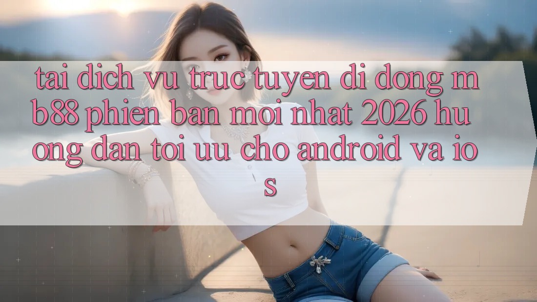 Tải Dịch vụ trực tuyến di động mb88 Phiên Bản Mới nhất 2026 - Hướng Dẫn Tối Ưu Cho Android và iOS Tải Dịch vụ trực tuyến di động mb88 Phiên Bản Mới nhất 2026 - Hướng Dẫn Tối Ưu Cho Android và iOS