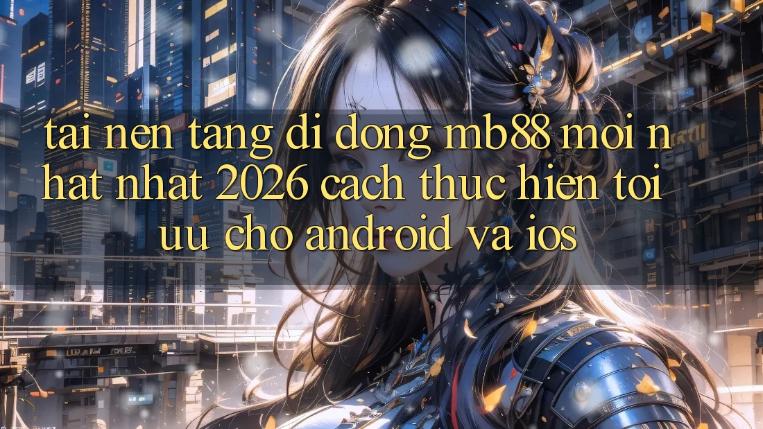 Tải Nền tảng di động mb88 Mới nhất nhất 2026 - Cách thực hiện Tối Ưu Cho Android và iOS Tải Nền tảng di động mb88 Mới nhất nhất 2026 - Cách thực hiện Tối Ưu Cho Android và iOS