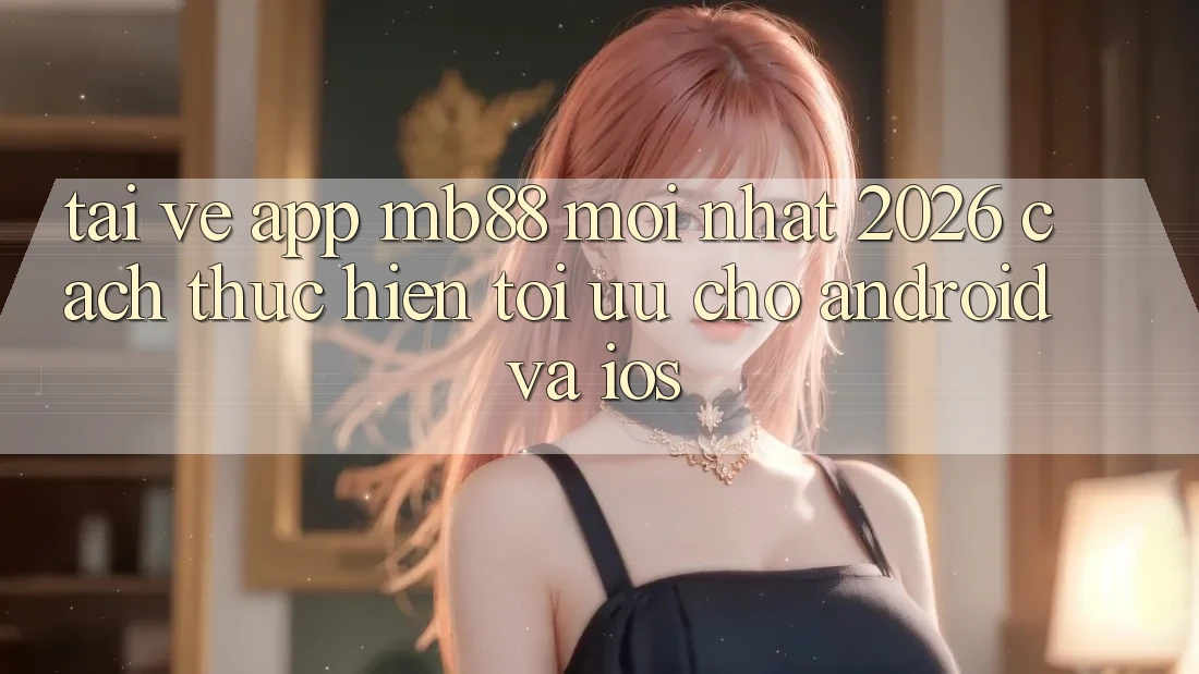 Tải về App mb88 Mới nhất 2026 - Cách thực hiện Tối Ưu Cho Android và iOS Tải về App mb88 Mới nhất 2026 - Cách thực hiện Tối Ưu Cho Android và iOS