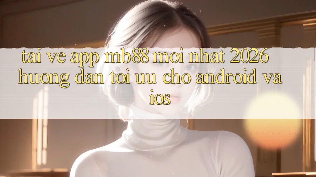 Tải về App mb88 Mới nhất 2026 - Hướng Dẫn Tối Ưu Cho Android và iOS Tải về App mb88 Mới nhất 2026 - Hướng Dẫn Tối Ưu Cho Android và iOS