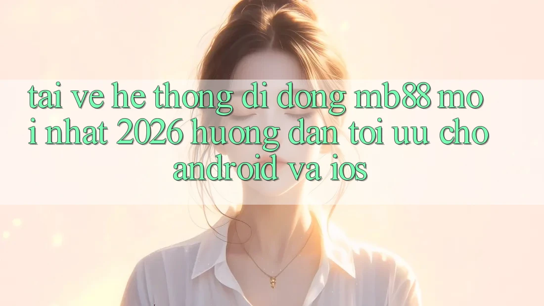 Tải về Hệ thống di động mb88 Mới nhất 2026 - Hướng Dẫn Tối Ưu Cho Android và iOS