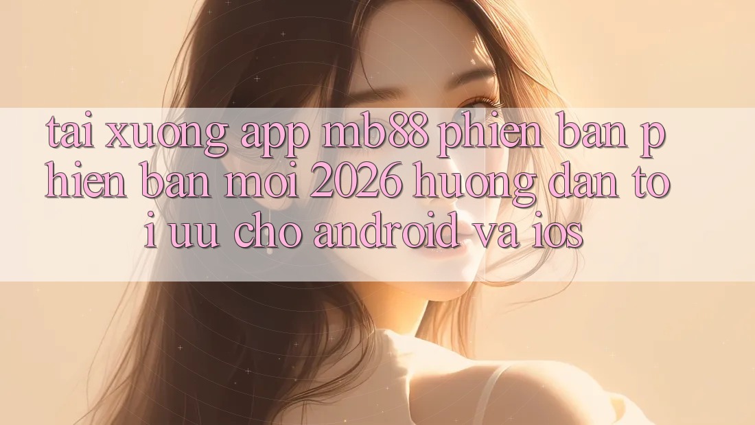 Tải xuống App mb88 Phiên Bản Phiên bản mới 2026 - Hướng Dẫn Tối Ưu Cho Android và iOS Tải xuống App mb88 Phiên Bản Phiên bản mới 2026 - Hướng Dẫn Tối Ưu Cho Android và iOS