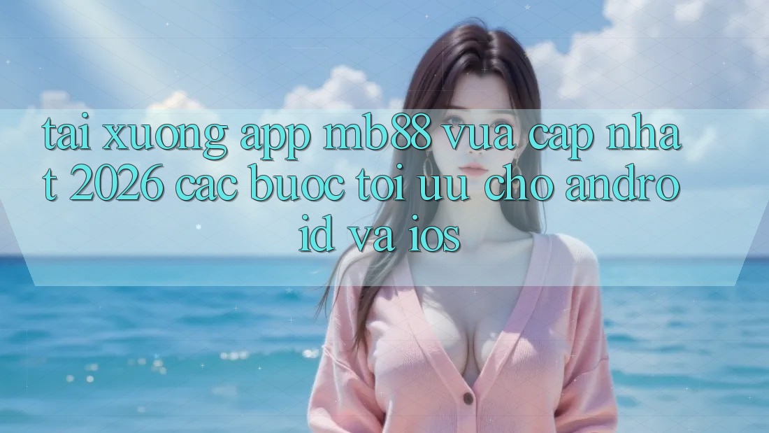 Tải xuống App mb88 Vừa cập nhật 2026 - Các bước Tối Ưu Cho Android và iOS Tải xuống App mb88 Vừa cập nhật 2026 - Các bước Tối Ưu Cho Android và iOS