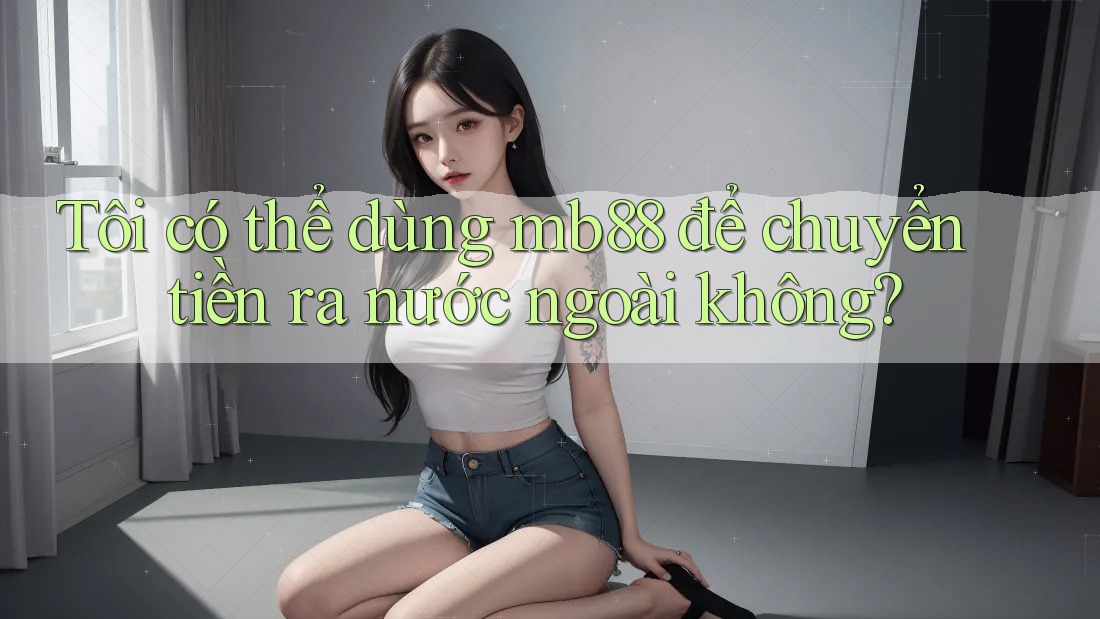 Tôi có thể dùng mb88 để chuyển tiền ra nước ngoài không? Tôi có thể dùng mb88 để chuyển tiền ra nước ngoài không?
