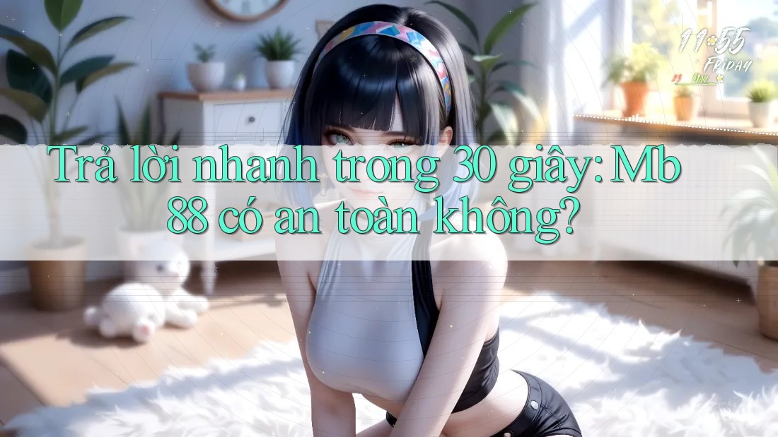 Trả lời nhanh trong 30 giây: Mb88 có an toàn không? Trả lời nhanh trong 30 giây: Mb88 có an toàn không?