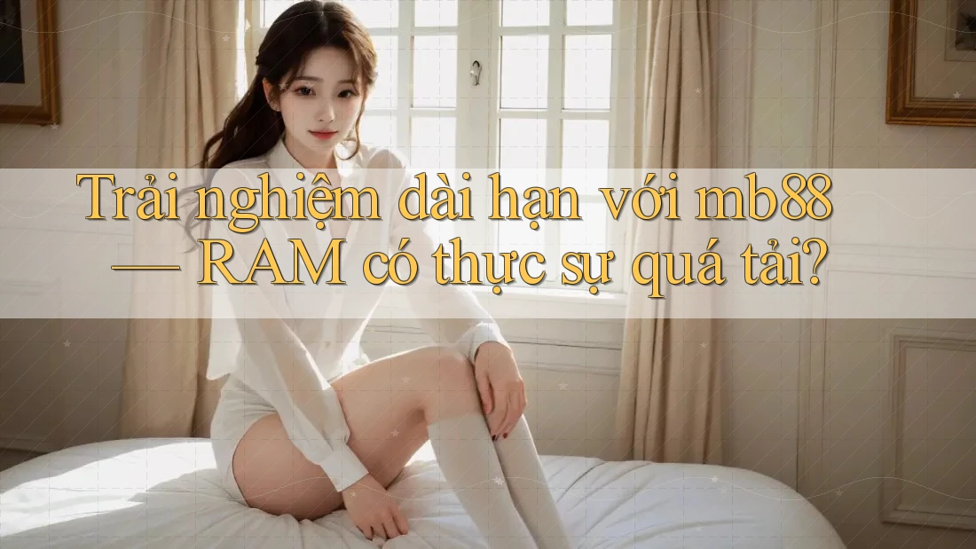 Trải nghiệm dài hạn với mb88 — RAM có thực sự quá tải? Trải nghiệm dài hạn với mb88 — RAM có thực sự quá tải?