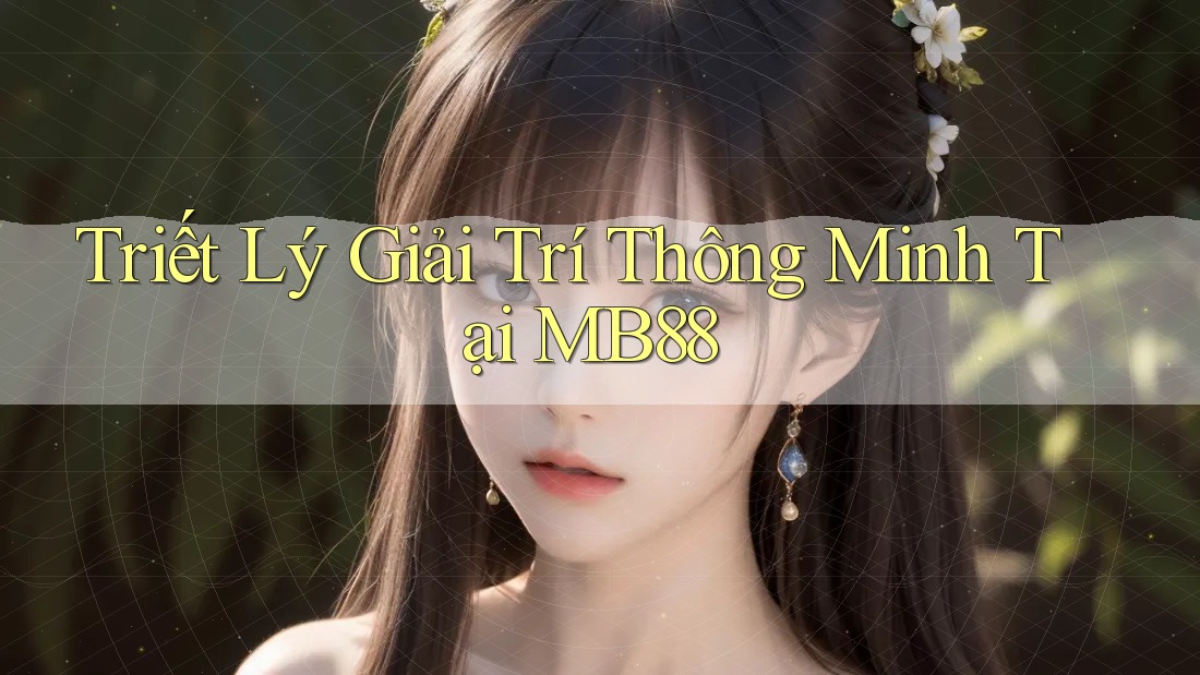 Triết Lý Giải Trí Thông Minh Tại MB88 Triết Lý Giải Trí Thông Minh Tại MB88