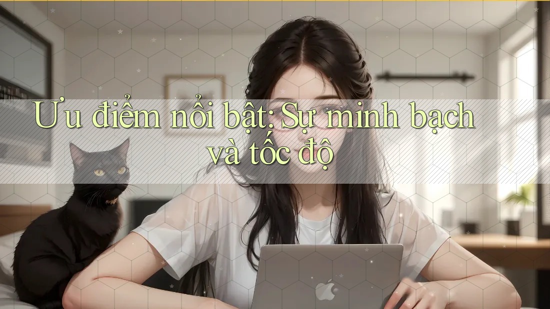 Ưu điểm nổi bật: Sự minh bạch và tốc độ Ưu điểm nổi bật: Sự minh bạch và tốc độ